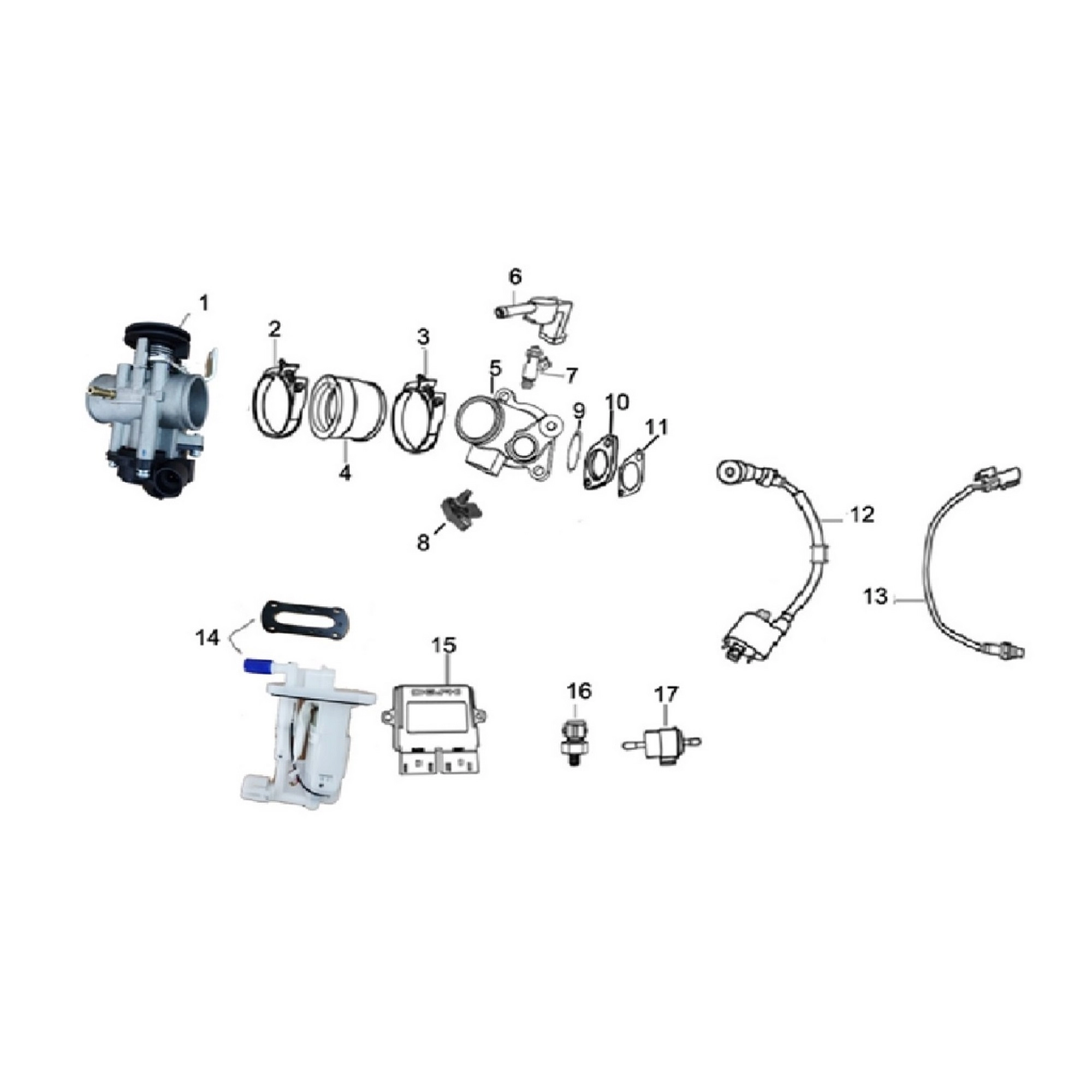 RKS RT250 GAZ KELEBEK SENSÖRÜ #RK 25986